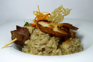 Mushroom risotto 