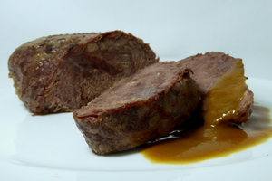 Braised beef cheeks 