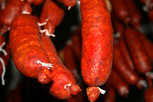 Chorizo ristra fresco