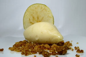 "Reineta" apple sherbet