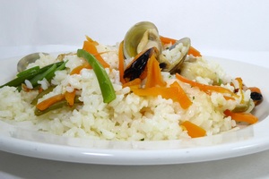 Arroz con pescado