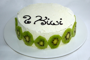 Tarta de kiwi