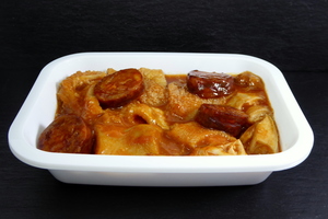 Veal tripe and snout stew in Biscayne sauce