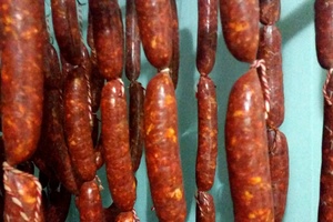 Chorizo fresco casero