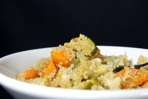 Quinoa with vegetables