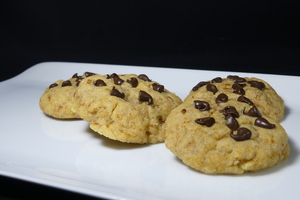 Galletas con virutas de chocolate