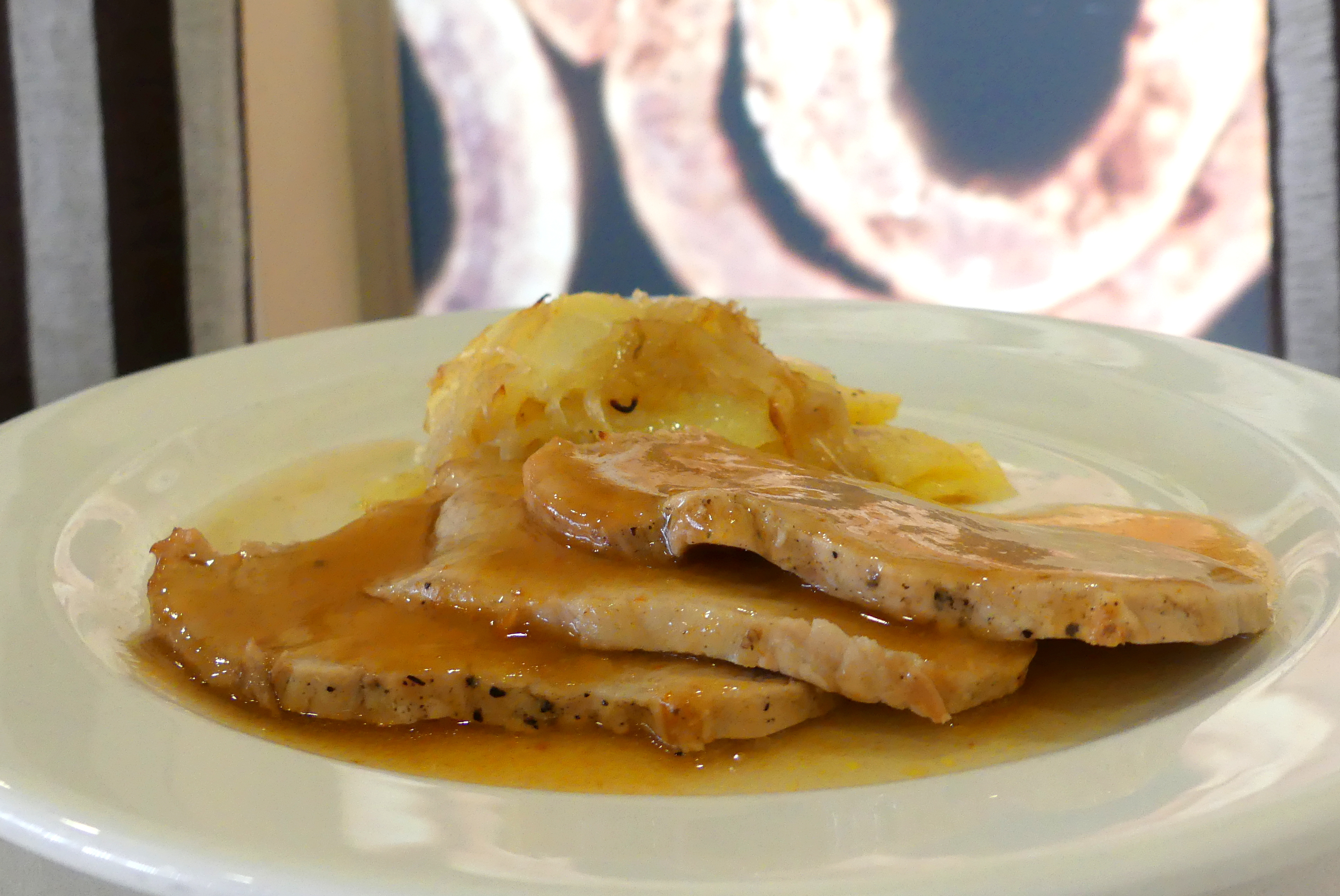 Lomo de cerdo asado con patatas panadera - Gastronomía Vasca: Escuela de  Hostelería Leioa