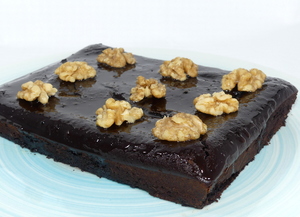 Brownie de cacao y miel 