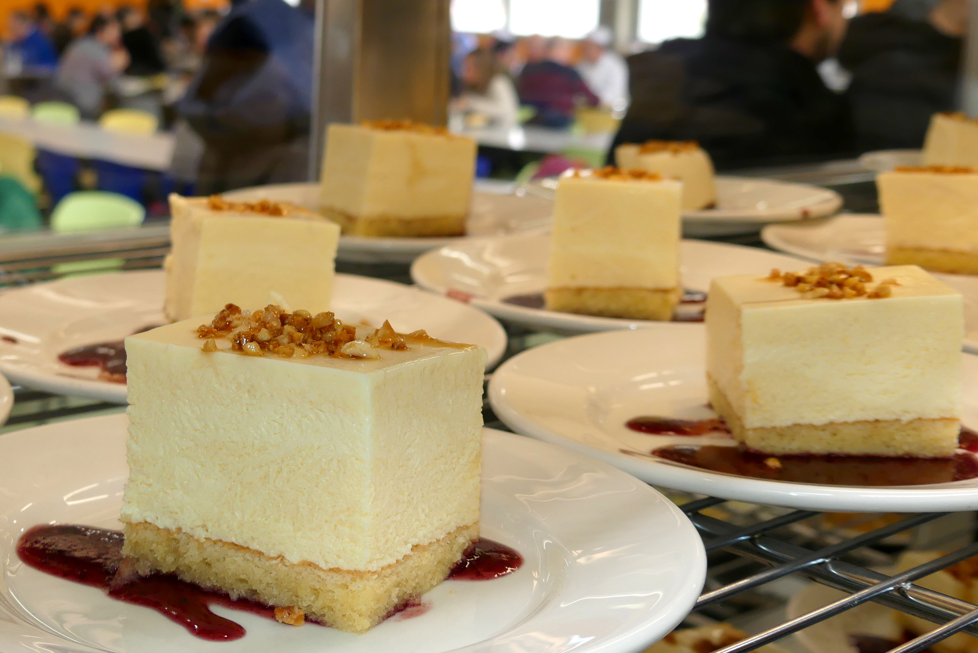 Tarta bavaroise de crema - Gastronomía Vasca: Escuela de Hostelería Leioa