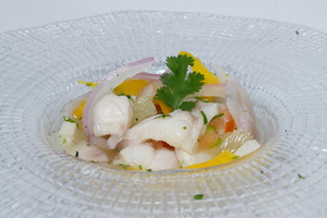 Tilapia cebiche