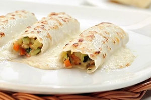 Canelones con bonito