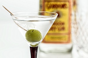 Dry Martini cocktail