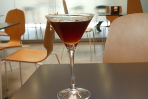 Black russian cocktail