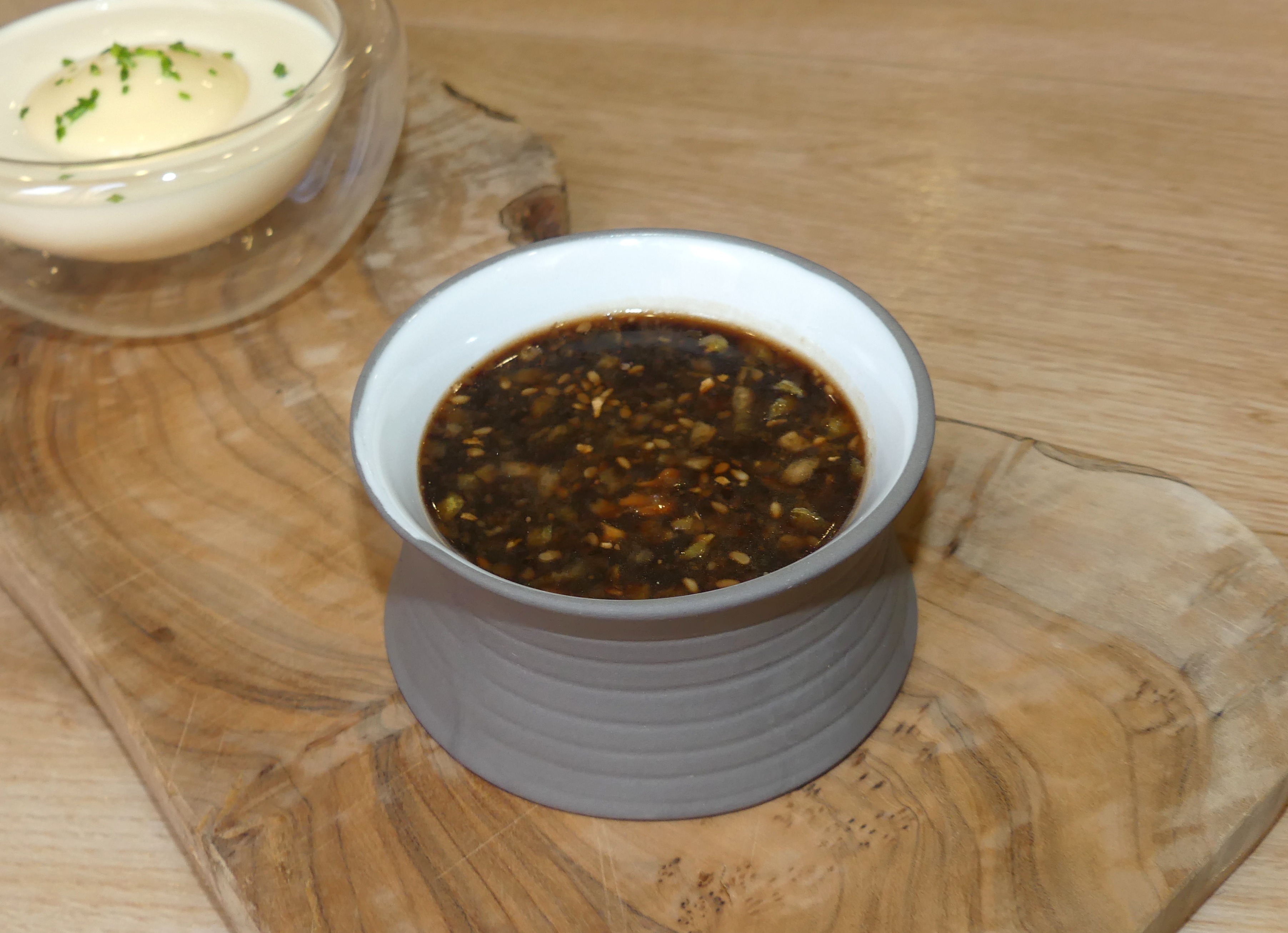 Salsa de soja con sriracha y sésamo - Gastronomía Vasca: Escuela de  Hostelería Leioa