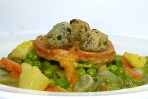 Menestra (vegetables stew) 