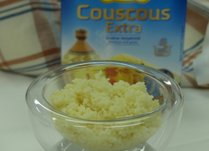 Couscous garnish