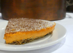 Tarta de calabaza y avena 