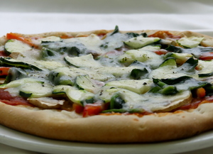 Pizza vegetariana