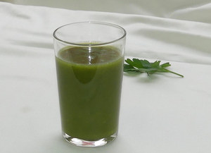 Batido de manzana y lechuga 