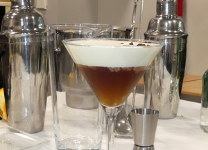 White Russian cocktail