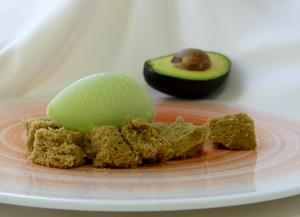 Avocado ice cream