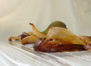 Grilled pears